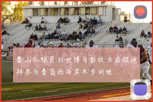 泰山队球员刘世博与彭欣力启程迪拜参与青岛西海岸冬季训练