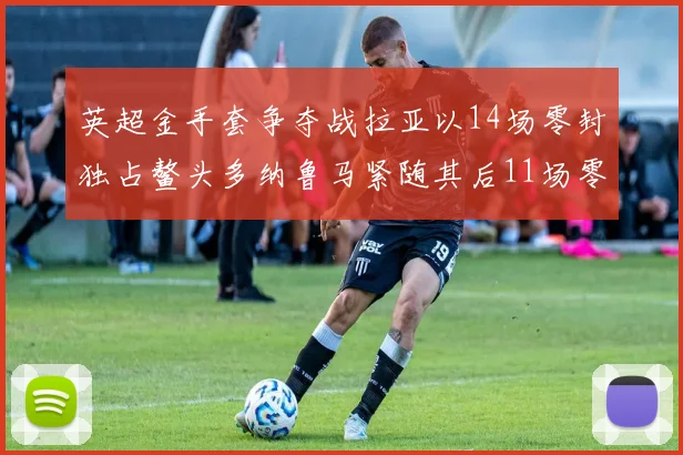 英超金手套争夺战拉亚以14场零封独占鳌头多纳鲁马紧随其后11场零封